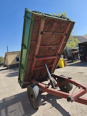 Vând remorcă monoax basculabil 2RPV tip Megidia  - imagine 6