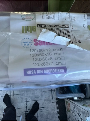 Saltea cu fibra de cocos 