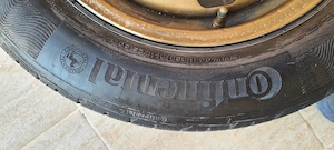 4 roți, anvelope de vară 195 65 15 Continental  - imagine 4