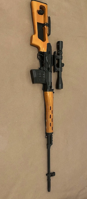 Replica Airsoft Sniper Dragunov SVD Lemn SNOW WOLF