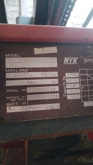 Stivuitor electric.  - imagine 5