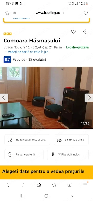 Vand apartament munte cont Booking randament excelent - imagine 2