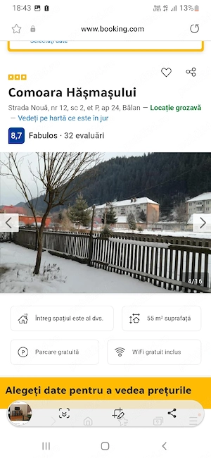 Vand apartament munte cont Booking randament excelent - imagine 8