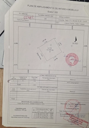 Teren de vanzare Comuna Vasilati, Judetul Calarasi