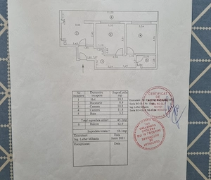Apartament 2 camere decomandat 