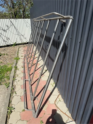 Portbagaj de inox pe role  Opel vivaro, Renaul trafic, Nissan primastar, Mercedes vito , Vw Transpor - imagine 3