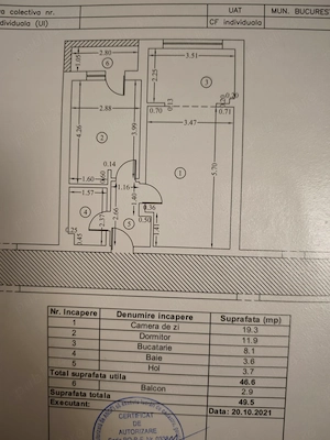 Proprietar vând apartament 2 camere, Militari sector 6 