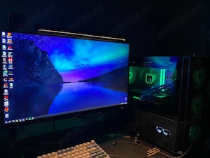 Gaming PC Ryzen 7 7800X3D + RTX 4070 Super + Monitoare