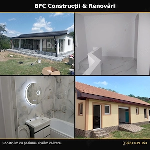 Renovări & Construcții Complete   Echipă serioasă | Poze reale