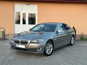 Bmw f10 520i 2.0 benzina an 2012 automata unic proprietar fiscal pe loc    - imagine 2