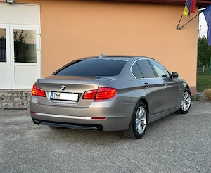 Bmw f10 520i 2.0 benzina an 2012 automata unic proprietar fiscal pe loc    - imagine 5