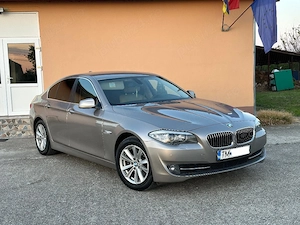 Bmw f10 520i 2.0 benzina an 2012 automata unic proprietar fiscal pe loc    - imagine 3