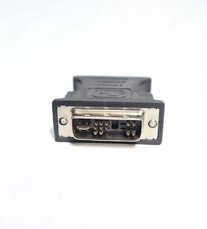 Adaptor Video DVI-I la VGA Full HD-negru