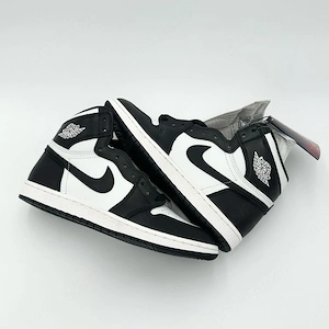 Pantofi Sport Air Jordan 1 High 85 Black Toe - Alb Negru