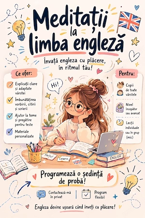 meditatii limba engleza