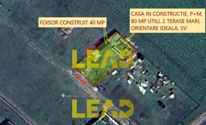 Comision 0%, Casa in constructie P+M, 80 mp utili, cu foisor si teren 504 mp - imagine 3