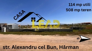 De vanzare casă, în Hărman, 114 mp utili, COMISION 0% - imagine 2