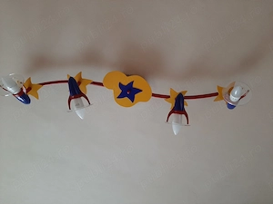 Lampa din metal colorata