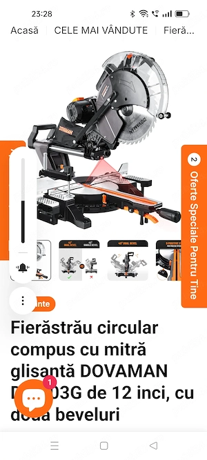 Circular Profi 254 de vânzare  - imagine 3