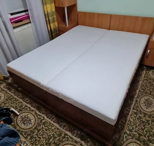 Dormitor pat mijloc saltele 
