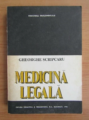 Gheorghe Scripcaru - Medicina legala
