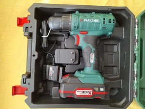Masina de insurubat si gaurit Parkside PBSA 20-Li A1 cu acumulator si incarcator - imagine 6
