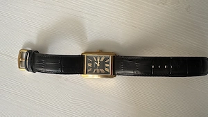 Ceas Fossil Carraway FS6091 - Elegant, Stil Retro, Curea Piele Neagră