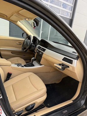 BMW 320 D automat piele crem, toba esapament curata ! PRET FOARTE BUN - imagine 13