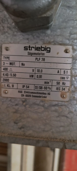 Vând mașină verticală de debitat PAL   MDF STRIEBIG Standard III TRK - imagine 4