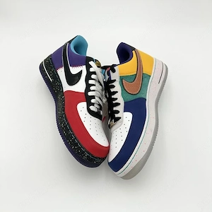 Pantofi Sport Air Force 1 WHAT THE LA - adidasi foarte rari model 2019 - imagine 3