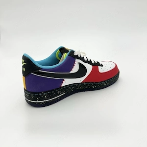 Pantofi Sport Air Force 1 WHAT THE LA - adidasi foarte rari model 2019 - imagine 5