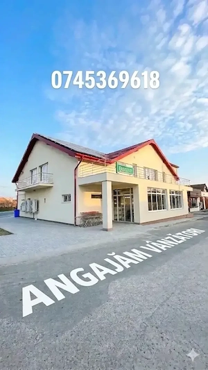 Angajam lucrator comercial. Experienta constituie un avantaj! 