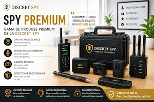 Spy Premium by Discret Spy - Echipamente profesionale pentru persoane fizice sau juridice