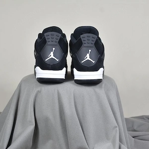 Pantofi Sport Air Jordan 4 White Thunder- 100% originali - imagine 4