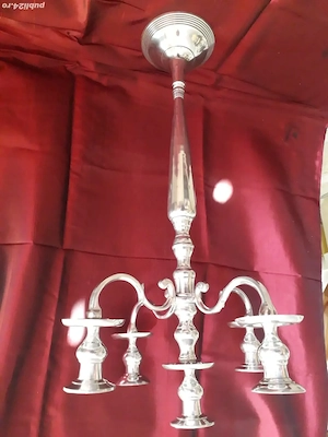 Vând sfetnice mari cu cinci brate, deosebite, vaze flori, suporți flori lumanar