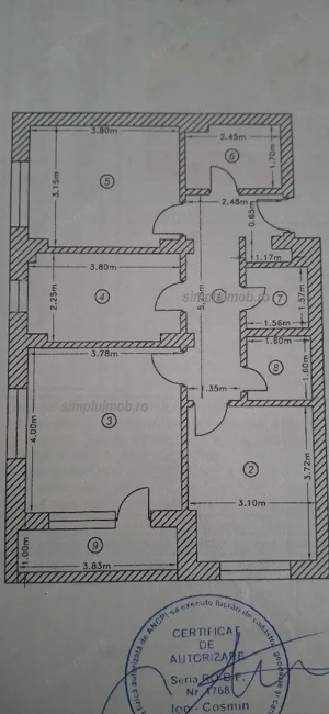 Decomandat 68mp 3 Camere cu Loc de parcare - Cartier Titan - imagine 8