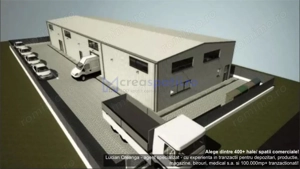 Hala noua cu  fara chirias, 510mp, Letcani