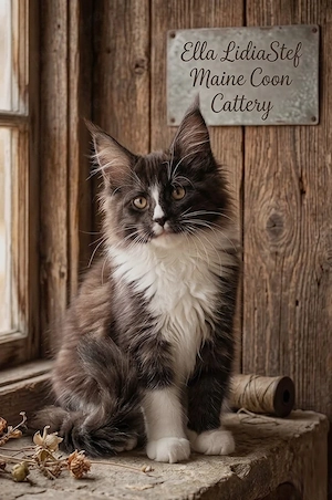 Maine Coon pisicuti cu Pedigree WCF-Magnificats-Felisa Timisoara