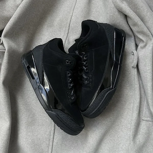 Pantofi Sport Air Jordan 3 Black Cat Cement - 100% originali