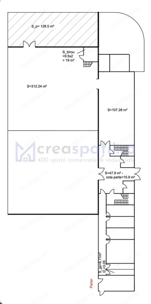 Showroom 457mp langa Carrefour, Kaufland, magazine tehnice - imagine 5