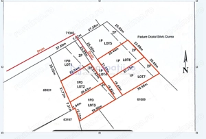 Teren parcele, de la 748mp la 3024mp, Barnova Sf. Ap. Petru - imagine 2