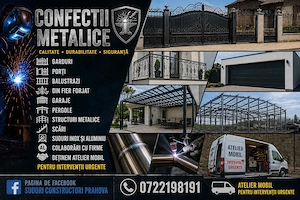 Confectii metalice  porți  garduri și balustrazi 
