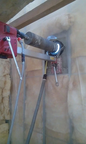 Carotari gauri in beton 