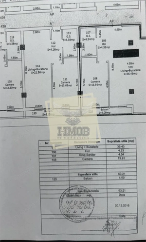 Apartament modern 59 mp utili cu balcon pe Domna Stanca - imagine 10
