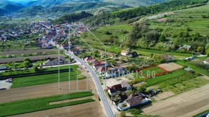  Teren intravilan 1044 mp la intrare in Sebesel Alba DN67C Transalpina