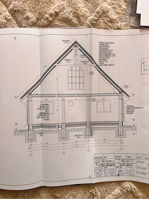 vand teren si proiect pentru casa