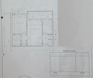 Vânzare apartament 2 camere ultracentral Ploiești