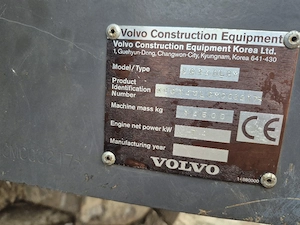 Vand Excavator Volvo EC 140