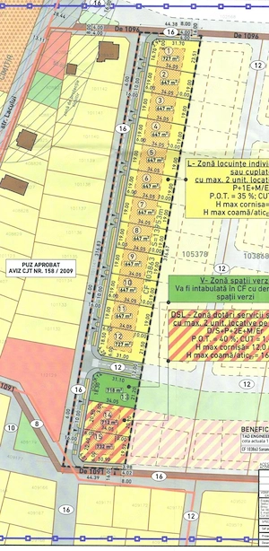 AV684 Parcele de teren, intravilan, de vanzare la Covaci, toate utilitatile, la asfalt