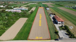 Teren de 8.596 mp de vânzare în Lugojel 